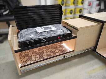 NOVÁ OBYTNÁ VESTAVBA S VYBAVENÍM- Camperbox, WC, Sprcha - 5