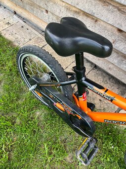 Dětské kolo 16” zn. Rock Machine + vlečná tyč - 5