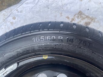 165/60R14 letní obutá sada - 5