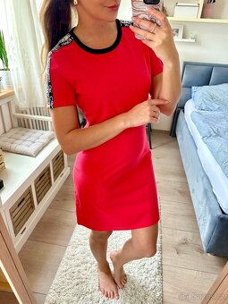 CALVIN KLEIN RŮŽOVÉ ŠATY - 5