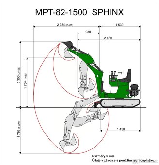Minibagr MPT 82 - 5