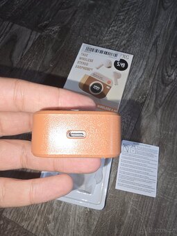 Retro bezdrátová sluchátka do uší s Bluetooth, poloviční do - 5