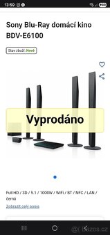 Domácí kino sony 1000W - 5