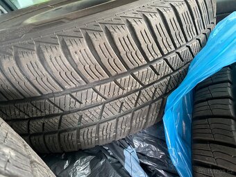 Plechové disky 16” 5x112 a zimní pneu 205/60/R16 - 5
