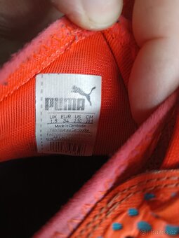 Prodám dětské kopačky Puma v.34 - 5