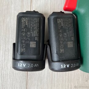 12V sada AKU nářadí BOSCH vč. 2 x 2.0Ah bateriemi - 5