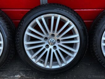 Original ALU kola VW Solitude 17" 7,5J ET47 pneu 205/50/R17 - 5