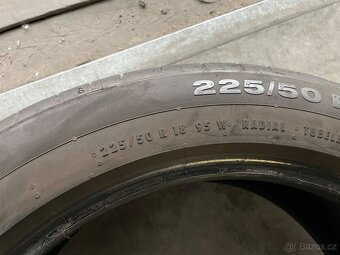 prodám letní pneumatiky 225/50/18 Continental celá sada - 5