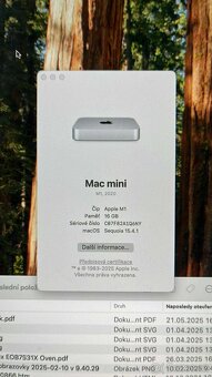 Mac mini M1 2020, 16gb RAM, 256gb ssd - 5