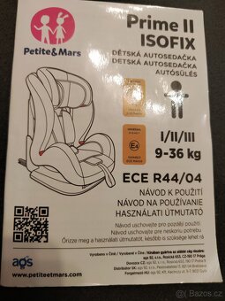 Petite&Mars Prime Il Isofix 9-36 kg-Grey - 5