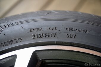 Alu kola 5x112 + Goodyear 245/45 R17 Audi VW Škoda - 5