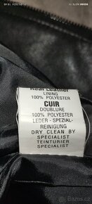 KOŽENÁ BUNDA (HOVĚZÍNA),Černá - 5