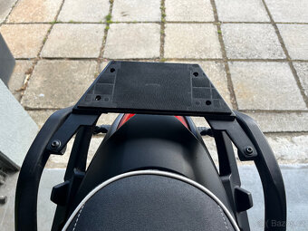 BMW R1200R - držák plotny - montáž na origo madla - 5