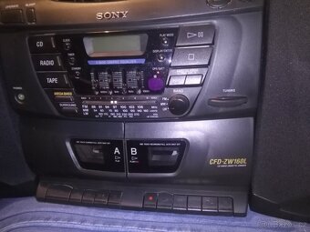 SONY CFD-ZW 160L-předosné rádio BoomBox - 5