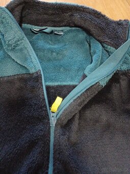 Hřejivá mikina modro zelená 158/164 - 5