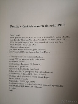 Peníze v českých zemích do roku 1919 - 5