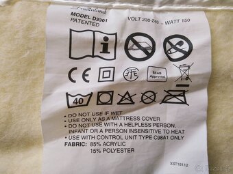 Deka vyhřívaná - 5