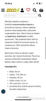 2x rohova satni skrin - masiv borovice - 5