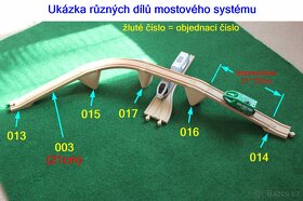 Vláčkodráha, Brio, Most nájezd spodní, díl, 013 - 5