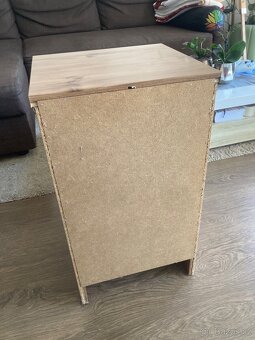 Dvě noční skřínky ASPELUND IKEA - 5