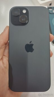 Apple iPhone 15 128GB, zánovní, perfektní stav,baterie 100% - 5