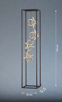 Stojící luxusní led lampa - 5