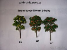 Modelová železnice lidičky stromečky - 5
