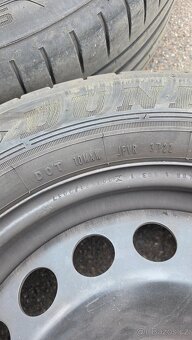 Letní gumy 205/60 R16 Plechové disky VW 6.5/16 ET48 5x112 - 5