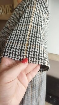 Krásné retro šaty vzor kohoutí stopy 2XL - 5