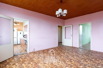 3+1 na Barrandově: světlý byt připravený na vaši rekonstrukc - 5