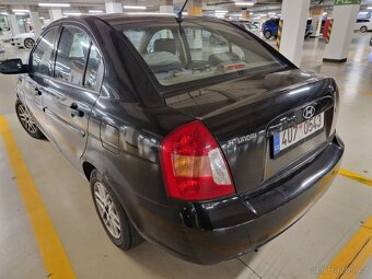 Hyundai Accent 1.4i, r. 2007, pojízdný, nová STK - 5