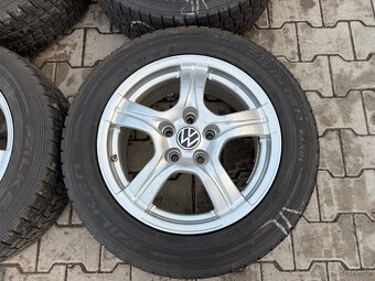 4x al kola 5x120 17 + pneu zimní 215/60 R17C - 5