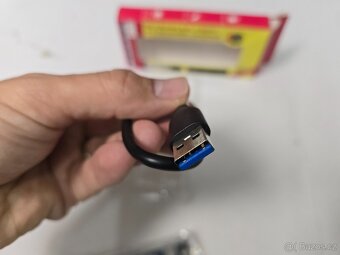 USB průhledný adaptér pro M.2 NVME/NGFF SSD nový - 5