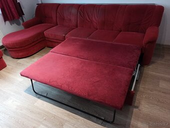 Rozkládací pohovka do L. - 5