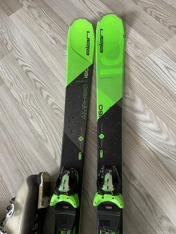 Lyže Elan 160 cm + lyžáky Salomon 44-45 - 5
