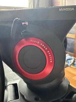 MANFROTTO 502 set s fluidní hlavou MANFROTTO MVH500AH - 5