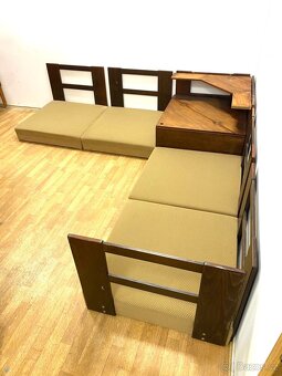 Retro pohovka Dřevotvar 60. léta - 5