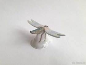 Starožitná porcelánová figurka vážky - ROSENTHAL - 5