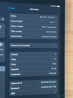 IPAD (7generace) 32GB Wi-Fi Space Gray - 5