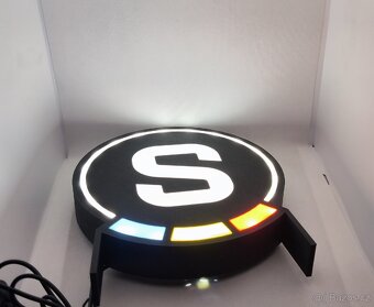 Prodám nové logo SPARTA s podsvětlením (led pásek). - 5