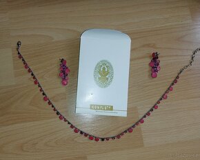 Set naušnic a řetízku značky Konplott-ruční výroba - 5