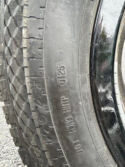 Fiat Ducato alu kola zimní pneu Continental 225/75 r16 - 5