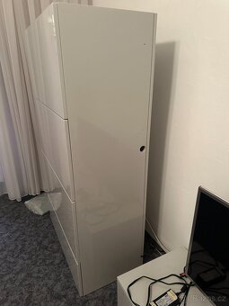 Luxusní komoda HANÁK vysoký lesk, zrcadlo - 5