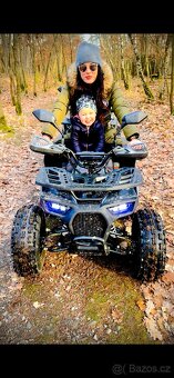 Dětská elektrická čtyřkolka 1500w 60V - 5