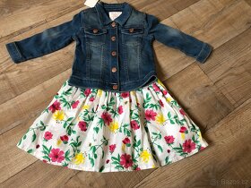 Krásné šaty 86 (12-18m) zn.FF, NOVÉ - 5
