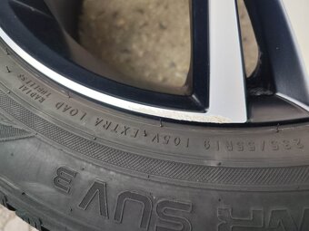 19"zimní alu sada Bicolor 5x108 origo Volvo XC60 235/55 - 5