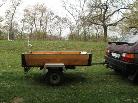 Přívěs za auto, zahradni traktůrek - 5