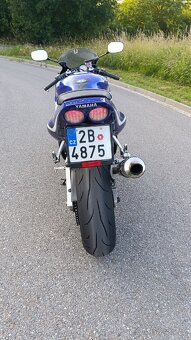 Yamaha YZF-R6 (2002) – 88 kW laděný výfuk, nové pneu - 5