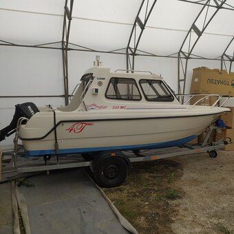 Rybářská loď Finnmaster 530 + Suzuki DF9,9 (15) + vlek - 5