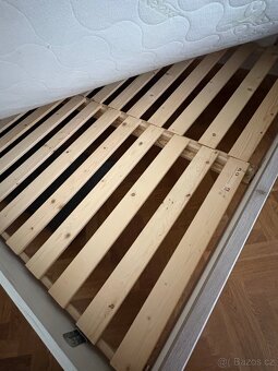 Prodám rám postele+rošty 180x200cm - 5